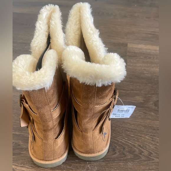 Airwalk Women’s Nia Tan Winter Boots with Cozy Lining-  Size 13 NWT - Picture 3 of 6
